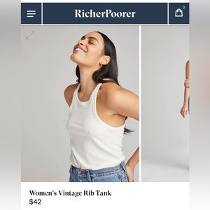 Richer poorer rib tank